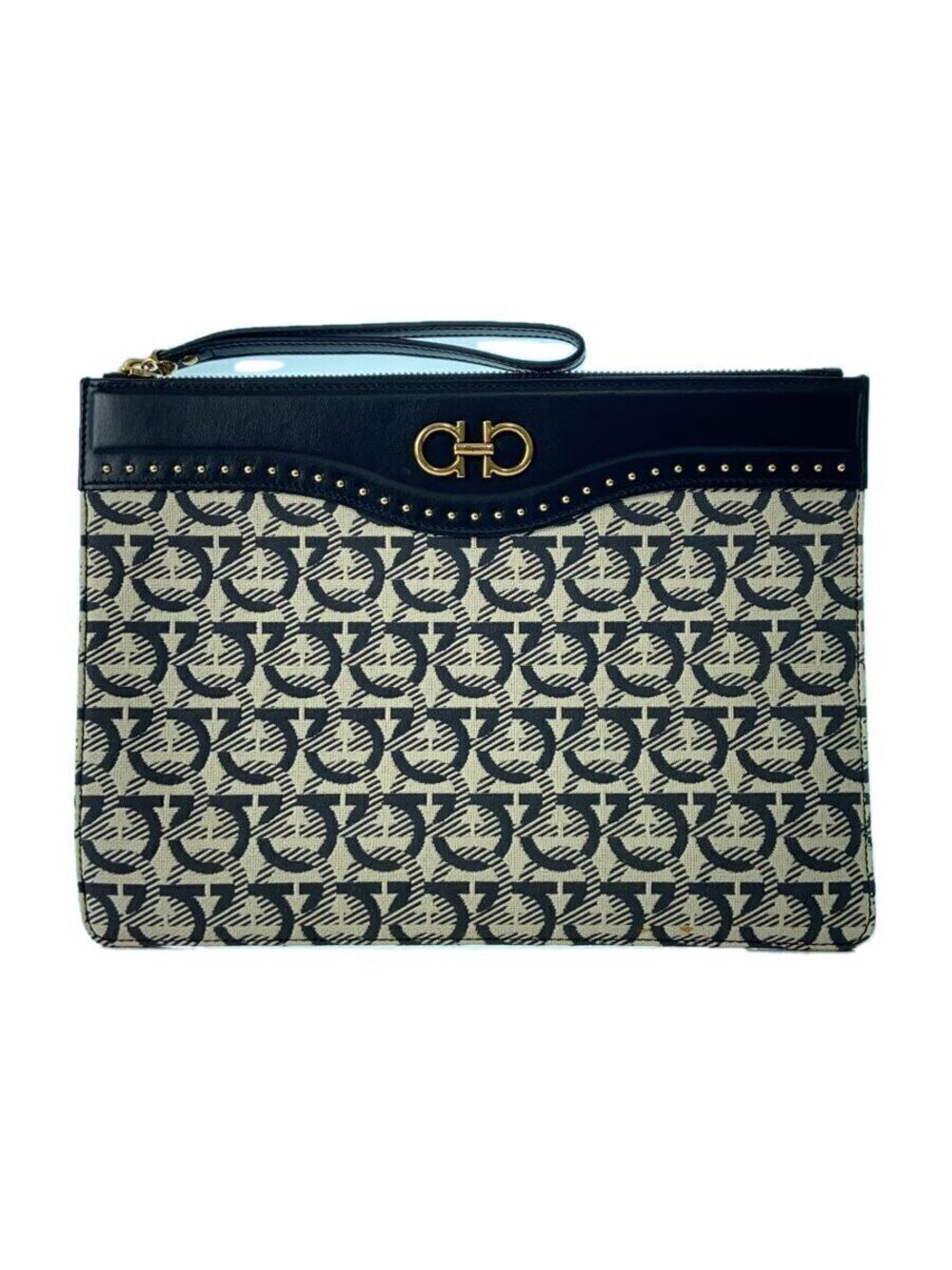 Salvatore Ferragamo Handbag Leather All over